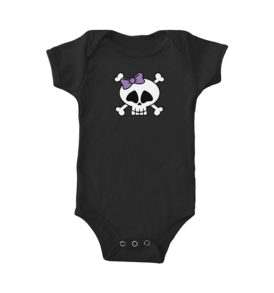 Girl Power Tees Lucy's Rainbow Purple Onesie
